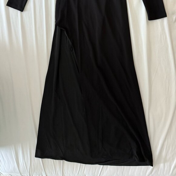 Babyboo - Imelda Maxi Dress, Black, Open Back, High Neck, Button Details, XXL - Picture 8 of 9